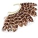 New Unique 1Pc(Left) Unisex Big Feather Ear Cuff Non Piercing Gold Earring(WP-G-86)