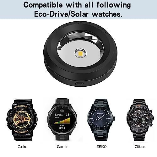 Solar Watch Fast ChargerWatch Solar Charger Metal Base, Fast Heat