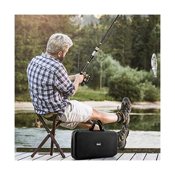 Canne Télescopique Fibre Carbone Kit Pêche Complet FishOaky - Canne Télescopique + Moulinet + Accessoires Pour Débutants Et Pros Kit Pêche Débutant Complet Leurres