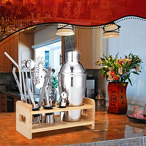 Cocktail-Shaker, Edelstahl, 12 Stück, für Anfänger oder Profi-Barkeeper, Bar-Set – Bild 5