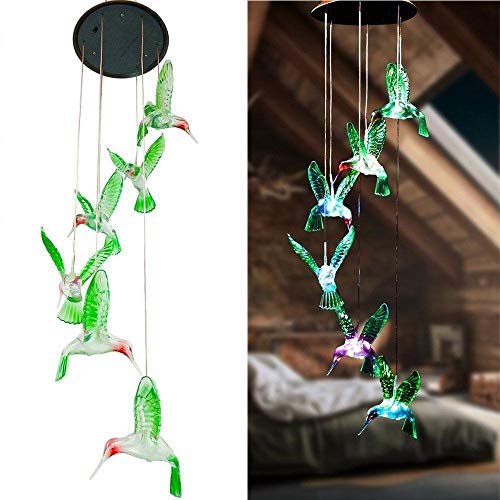 2 EEEKit+Changing+Hummingbird+Windchime+Gardening