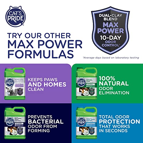 Cat's Pride Max Power Total Odor Control Up to 10 Days of Powerful
