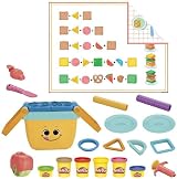 Play-Doh Picnic Shapes Starter Set 6 Tubs Tools Preschool 3+ view 2