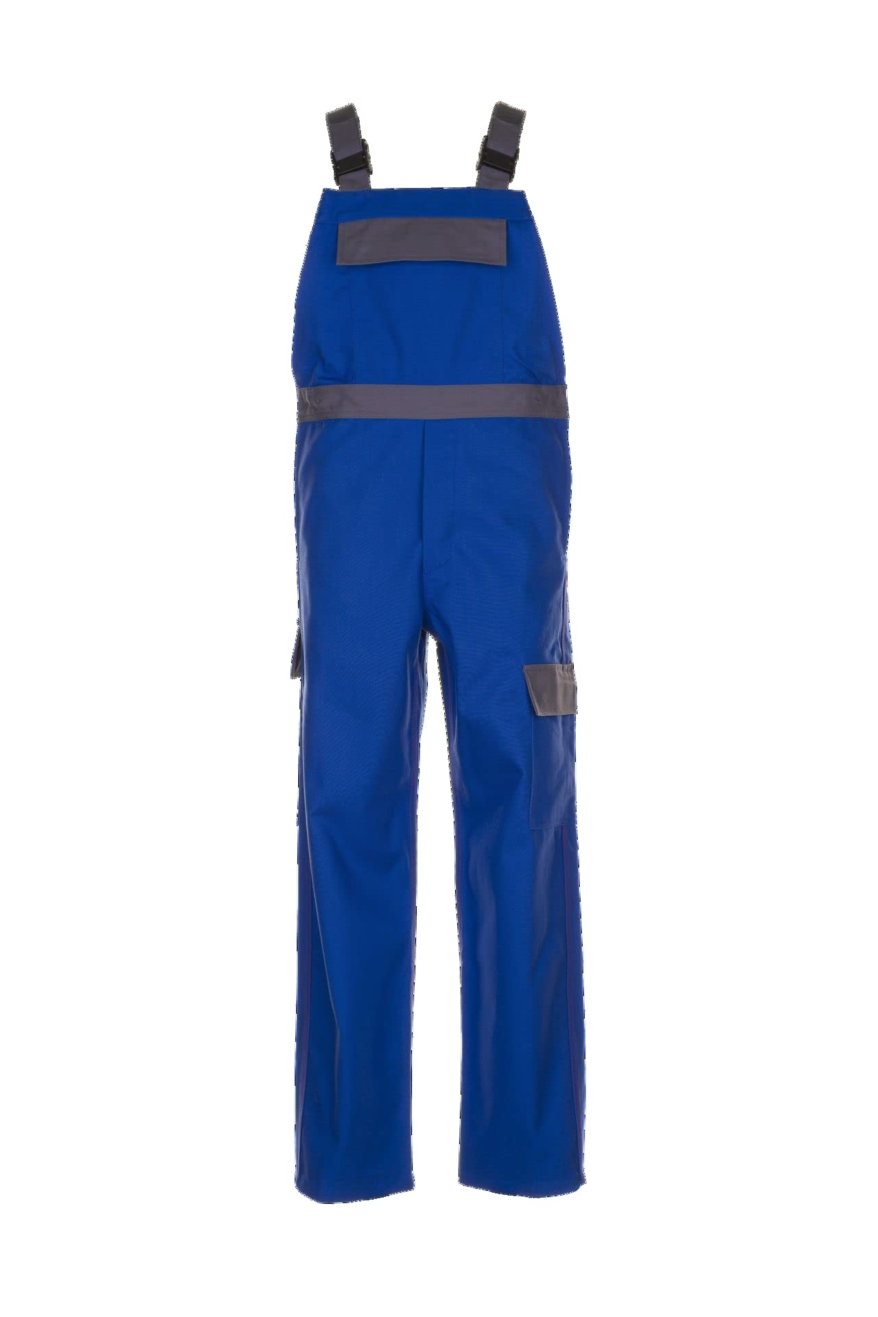 Planam 5230090 Size 90 "Major Protect" Dungarees - Royal Blue/Grey