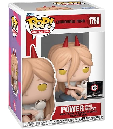 Amazon.com: POP Anime: [Chainsaw Man] Power Funko Vinyl Figure