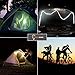 LumenBasic RGB Multicolor Color Changing Camping LED Light Strip for Outdoors Actvities Hiking RV–Dimmable Switch, Waterproof, USB Powered String Lights