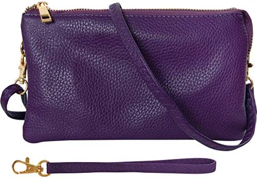 plum clutch purse