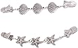 Solida Clips Goud met Strass Steentjes 2st