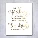 DIGIBUDDHA Humphrey Bogart Quote Gold Foil Print A few Drinks Behind Open Bar Cart Decor Wedding Reception Sign Modern Metallic Art Poster 8 inches x 10 inches A25