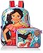 Disney Little Girls Elena Backpack with Lunch, Blue, One Size
