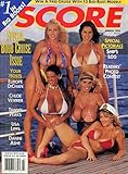 Score Busty Adult Magazine March 1995 Chloe Vevrier, Lisa Lipps & Danni Ashe