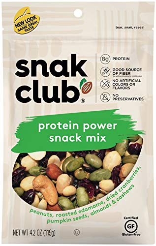 SNAK CLUB ASSORTED MIXES (PROTEIN POWER, 4.2-OZ. (1 COUNT))…