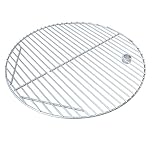 onlyfire 19 1/2-inch Barbecue Stainless Steel Round Cooking Grate Grid Fits Kamado Ceramic Grill Like Pit Boss K24, Louisiana Grills K24, Char-Griller 16620