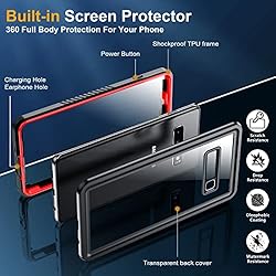 Temdan for Samsung Galaxy S10 Case, [with Built-in