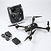 Hubsan H501S X4 RC Quadcopter Drone 4 Channel GPS Altitude Mode 5.8GHz Transmitter 6 Axis Gyro with 1080P HD Camera FPV Follow Me Headless Brushless Quadcopter Drone Mode 2 RTF, Black