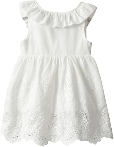 toddler white sundress