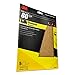 3M Sandpaper, 80 Grit, 5 Sheets, 9 in x 11 in, Longer Lasting Super Strong Abrasive, Great For Smoothing Body Filler, Shaping Glaze & Spot Putty, For Hand Or Machine Sanding (32115)