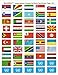 World Flag Stickers - United Nations Sticker Set; 1.5