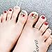 FINREZIO 7PCS Adjustable Toe Ring for Women Girls Open Tail Ring Flower Knot Simple Toe Ring Gifts Jewelry Set…
