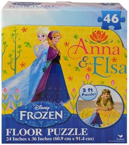 Disney Frozen Floor Puzzle (46 Piece) 24 X 36 (New Style)