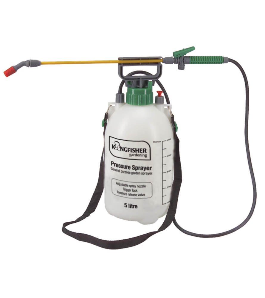 Kingfisher PS4003 Pump Action Pressure Garden Sprayer,5 Litre