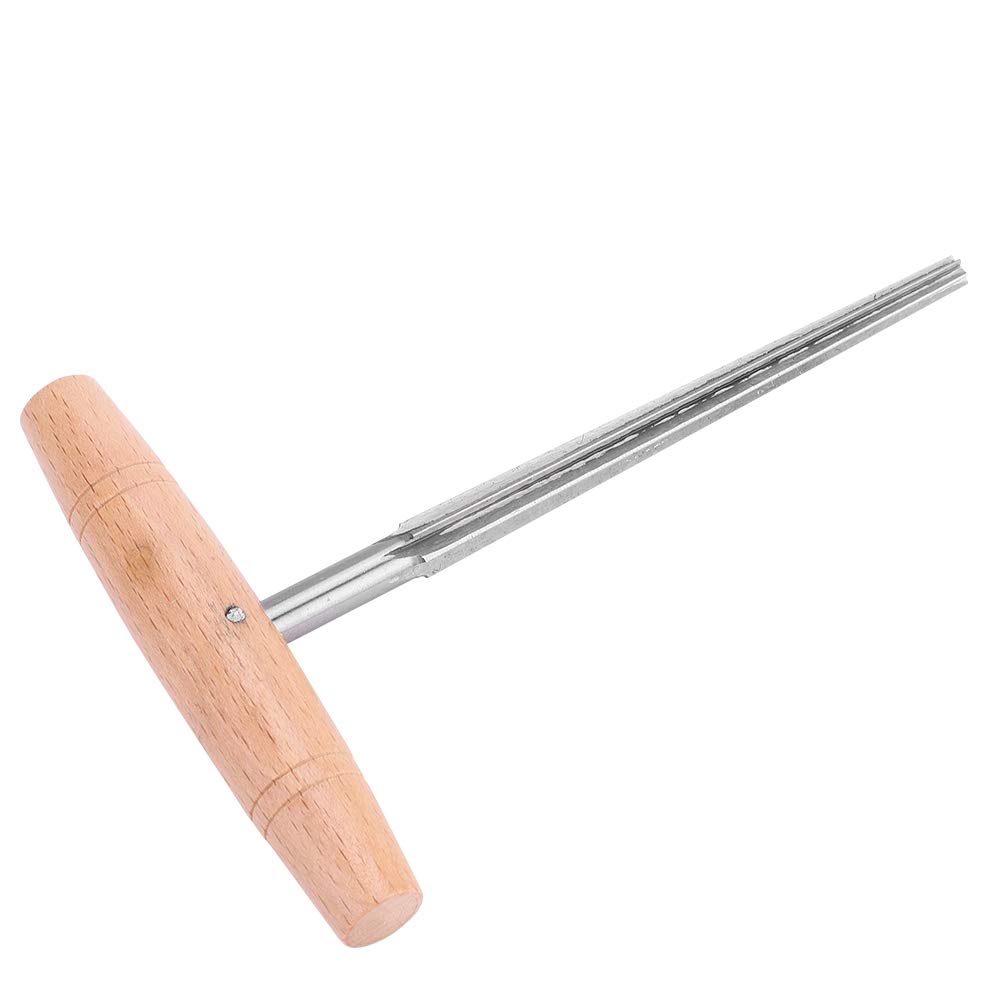 End Pin & Guitar Tail Nail Peg Hole Reamer T Handle Tapered Wood Hand Held Drill Bit 5-10mm Diameter Tool
