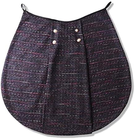 Amazon ひざ掛け ブランケット 膝掛け 前掛け おしゃれ かわいい 車いす タイヤ 巻き込まない 車椅子クッション プレゼント Kissmylife 車椅子スカート Dragee Luxe ドラジェ リュクス ネイビー Kiss My Life 介助用車いす