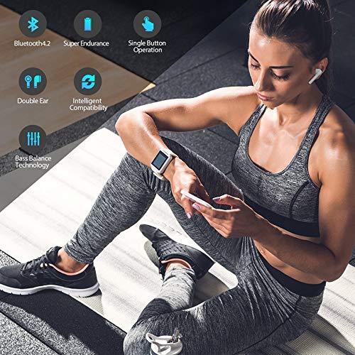 image for Licttkvnon Headphones, Earphone HiFi Stereo Calls Headphone with Charg