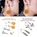 Amzonbasics Earrings Back - Earring Lifts Adjustable Earring Lifters for Droopy Ears, Bad Piercings, Heavy Earrings, Stretched Lobes (2 Pairs 925 Sterling Silver)