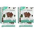 Power Crunch Protein Wafer Bars, High Protein Snacks with Delicious Taste, Chocolate Mint, 1.4 Ounce (12 Count) (Pack of 2)