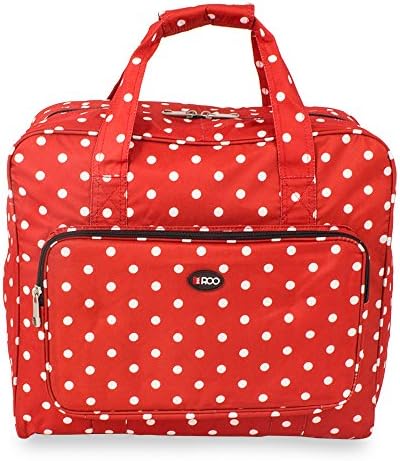Roo Beauty Ltd Sewing Machine Carry Case Bag In Red Polka Dot Design