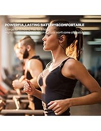 Auriculares inalámbricos Sbode, auriculares deportivos con Bluetooth, con micrófono, impermeables IPX7, graves estéreo HD, auriculares a prueba de sudor para gimnasio, correr, entrenamiento, 7   9 horas