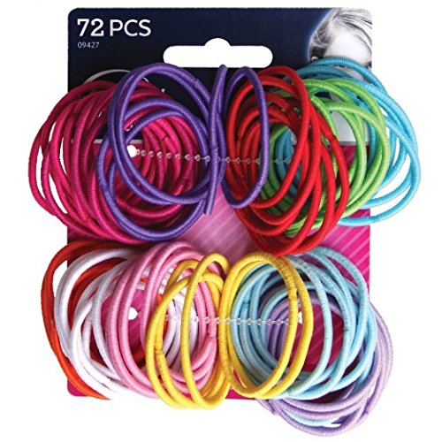 Goody Ouch Less No Metal Gentle Elastics 72 Pieces Multi Color