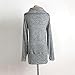 Women's Sweater,Neartime Long Sleeve Sweatshirt Sweater Coat Pullover for Women (L, Gray)