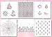 Cookie Stencil Set Sea, 6 pcs: Scales, Anchor, Algae, Waves, Marine, Starfish
