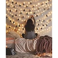 Vont Waterproof Starry Fairy Lights (66ft, 200 LEDs) String Lights for Bedroom Decor & Christmas, USB Powered, Bendable Copper Twinkle Lights, Indoor & Outdoor Use, Lighting for Wall, Patio,Tapestry