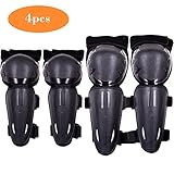 Webetop Kids Knee Pads Elbow Guards 4PC Set for Dirt Bike Skateboarding Motocross BMX Bicycle Cycling Biking Scooter-Fits 5-13 Age Children