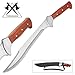 Tomahawk Big Bounty Hunter Full Tang Machete with Sheath