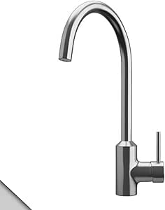 Ikea Ringskar Single Lever Kitchen Faucet Stainless Steel Color