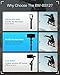 Selfie Stick Tripod, BlitzWolf Mini Extendable Selfie Stick Bluetooth with Anti-Shaking Stabilizer and Automatic Balance, One-Axis Gimbal for iPhone 11 Pro/XS Max/XS/XR/X/8/7/6, Galaxy S10/S9, Android