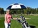 Procella Golf Umbrella Windproof 68 Inch Extra Large Oversized Rain Stick Umbrellas for Sports, Men & Women, Sun & UV Protection, Waterproof, Big Heavy Duty (Navy Blue/White, 68 Inch Double Canopy)