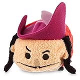 New Disney Store Mini 3.5 (S) Tsum Tsum CAPTAIN HOOK Plush Doll (Peter Pan Collection) by Disney