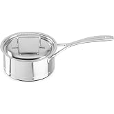 KitchenAid KCC720PSST Professional Stainless Steel 2-Quart 8" Saucepan with Lid 7-Ply