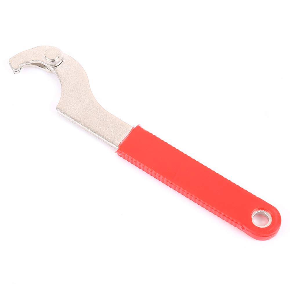 IKAAR Bike Tools Bracket Tool for Bikes, Bicycle Mountain Bike Repair Wrench Middle Shaft Repair Tool Hook Wrench Red