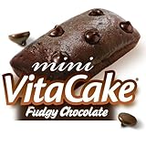 Vital & Delicious Mini Vitacakes, Fudgy Chocolate, 1.1 Ounce (Pack of 48)