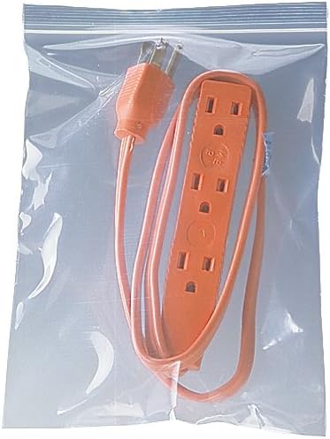 Interplas CZ20912 2 Mil Ziplock Bags LDPE, 12" Height, 9" Width (Case of 1000)
