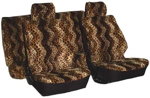 Car seat cover Colour Cow or Zebra or Leopard Soft Velboa for Front Seats or Full Sets