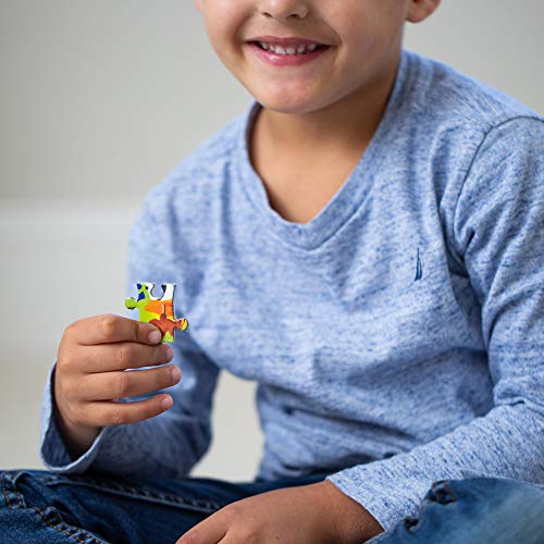 Crocodile Creek World Map Jigsaw Puzzle and Matching Poster 200