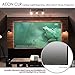 Elite Screens Aeon CLR Series, 120-inch 16:9, Edge Free Ambient Light Rejecting Fixed Frame Projector Screen, Ceiling Light Rejecting Projection Material for Ultra-Short Throw Projectors, AR120H-CLR