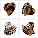 10 Pcs Acrylic Resin Hair Clips Set Minimalist Hollow Geometric Hair Pins Circle Triangle Bowknot Hair Barrettes Hair Claw Clamps Hair Styling Accessories for Women Ladies